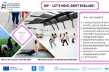 BIP Programme “LET'S MOVE, DON'T EXCLUDE!”