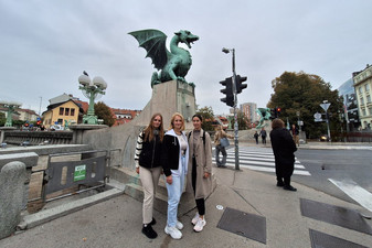 Slovenia - female students in Novo Mesto