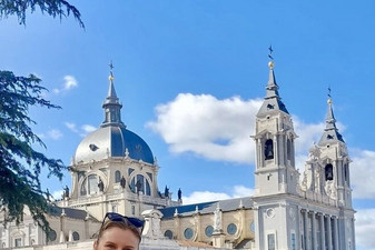 Our Student in Madrid as part of the Erasmus+ program